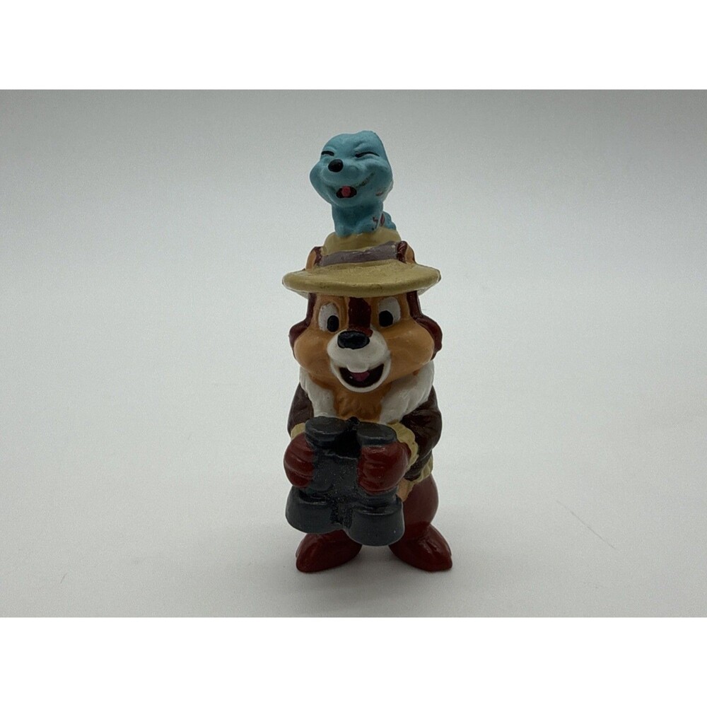 Disney Figure VTG  Applause Chip and Dale Rescue Rangers Dale Bird Watching